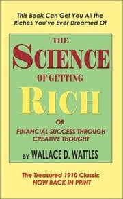 Tapa de The science of getting rich, or, financial success through creative thought