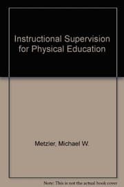 Tapa de Instructional supervision for physical education