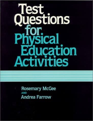 Tapa de Test questions for physical education activities