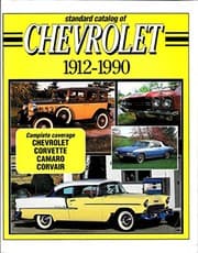 Tapa de Standard catalog of Chevrolet, 1912-1990