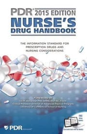 Tapa de 2015 PDR Nurse's Drug Handbook (Physicians' Desk Reference Nurse's Drug Handbook)