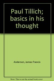Tapa de Paul Tillich; basics in his thought