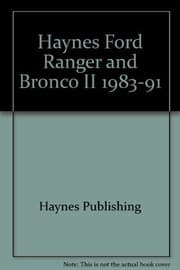 Tapa de Haynes Ford Ranger and Bronco II 1983-91