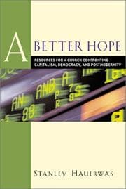 Tapa de A better hope