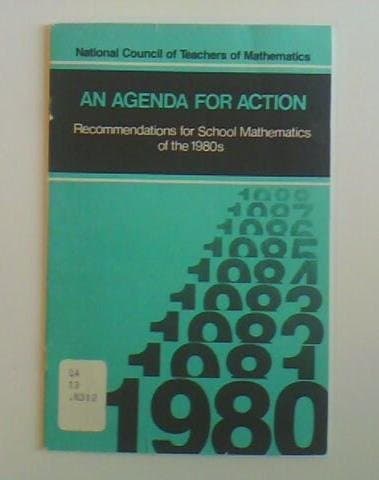 Tapa de An agenda for action