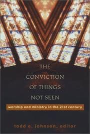 Tapa de The Conviction of Things Not Seen