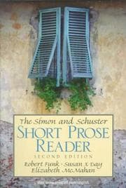 Tapa de The Simon & Schuster short prose reader