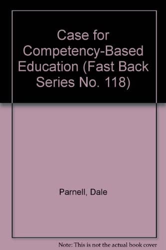 Tapa de The case for competency-based education