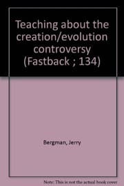 Tapa de Teaching about the creation/evolution controversy