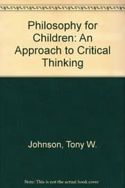 Tapa de Philosophy for children