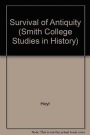 Tapa de The Survival of antiquity