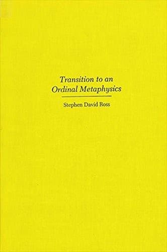 Tapa de Transition to an ordinal metaphysics