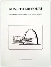Tapa de Gone to Missouri: From Whence They Came to Where and When
