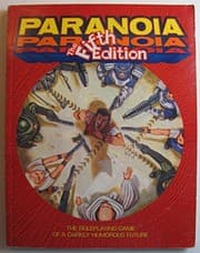 Tapa de Paranoia the