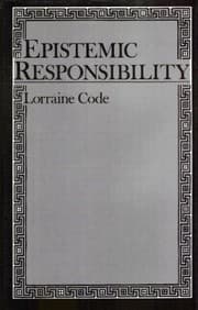 Tapa de Epistemic responsibility