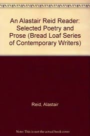 Tapa de An Alastair Reid reader