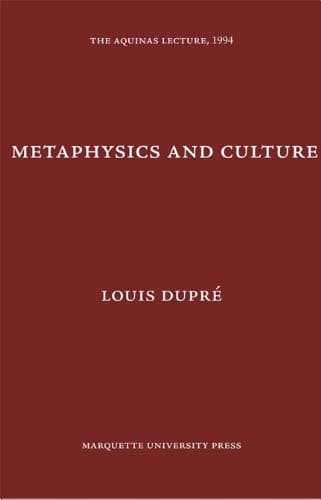 Tapa de Metaphysics and culture