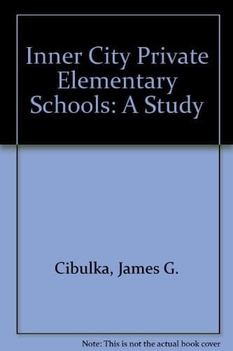 Tapa de Inner-city private elementary schools
