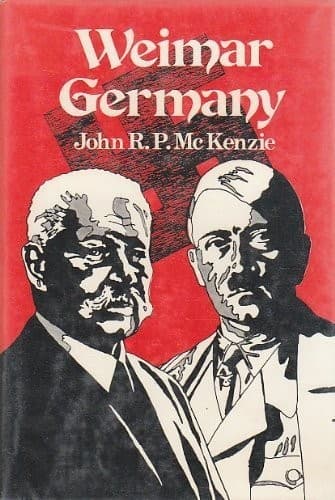 Tapa de Weimar Germany, 1918-1933