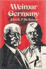 Tapa de Weimar Germany, 1918-1933