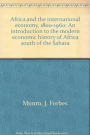 Tapa de Africa and the international economy, 1800-1960