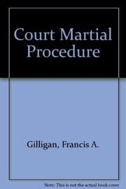 Tapa de Court-martial procedure