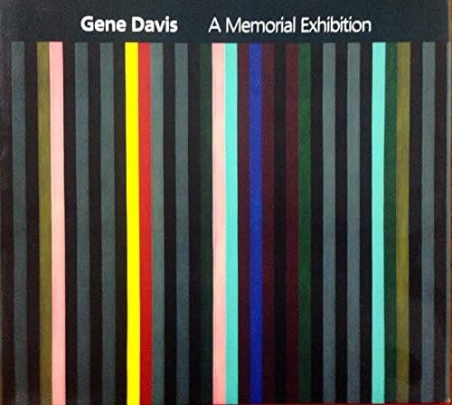 Tapa de Gene Davis, a memorial exhibition