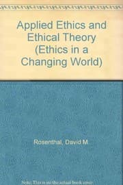Tapa de Applied Ethics and Ethical Theory (Ethics in a Changing World)
