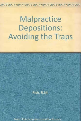 Tapa de Malpractice depositions