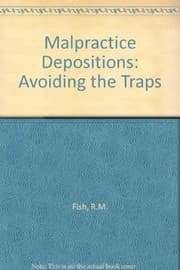 Tapa de Malpractice depositions