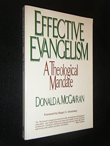 Tapa de Effective evangelism