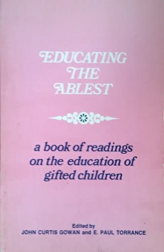 Tapa de Educating the ablest