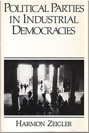 Tapa de Political parties in industrial democracies