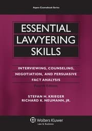 Tapa de Essential Lawyering Skills, 4th Edition (Aspen Coursebooks) (Aspen Coursebook Series)