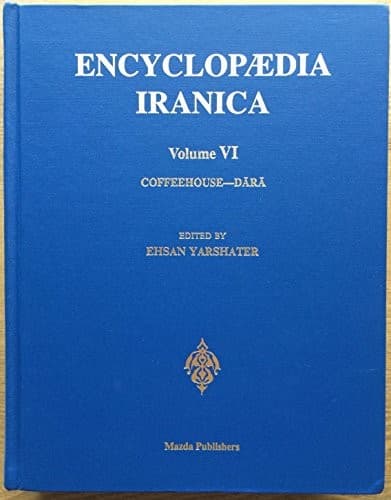 Tapa de Encyclopaedia Iranica: v. 3
