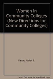 Tapa de Women in community colleges