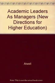 Tapa de Academic leaders as managers
