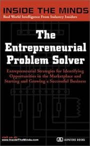 Tapa de The Entrepreneurial Problem Solver