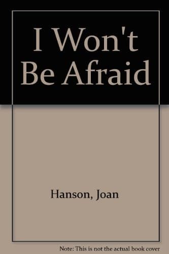 Tapa de I won't be afraid