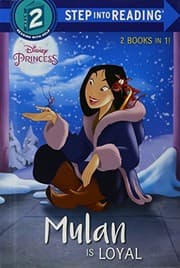 Tapa de Mulan Is Loyal/Merida Is Brave (Disney Princess) (Step into Reading)