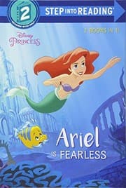 Tapa de Ariel Is Fearless/Jasmine Is Helpful (Disney Princess) (Step into Reading)