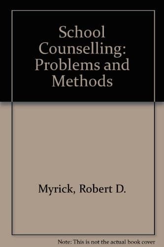 Tapa de School counseling: problems and methods