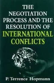 Tapa de The negotiation process and the resolution of international conflicts
