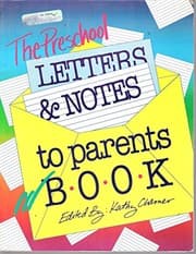 Tapa de The Preschool letters and notes to parents book
