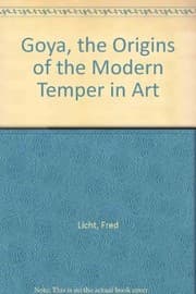 Tapa de Goya, the origins of the modern temper in art