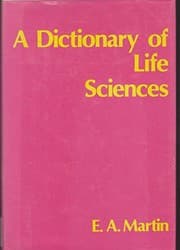 Tapa de A Dictionary of life sciences