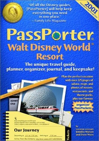 Tapa de PassPorter Walt Disney World 2001