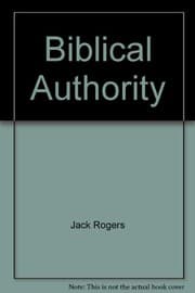 Tapa de Biblical authority
