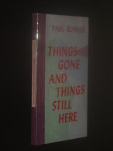Tapa de Things gone and things still here