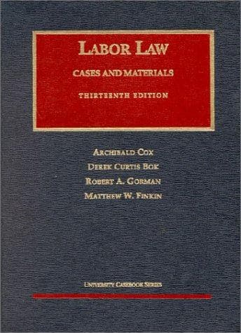 Tapa de Labor Law